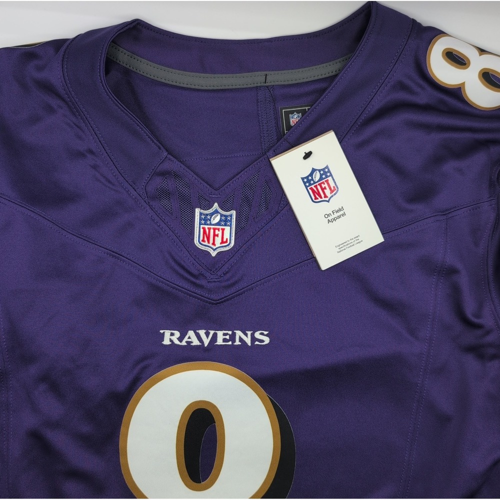 Baltimore Ravens Lamar Jackson Nike Purple Vapor FUSE Limited Jersey Mens XL - Picture 7 of 12